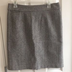 Tweed pencil skirt